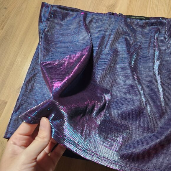 Urban outfitters shiny mini skirt, S size⁸94 - Picture 4 of 5